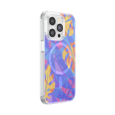 Secondary image for hover Boca Palms Blue — iPhone 14 Pro MagSafe Case