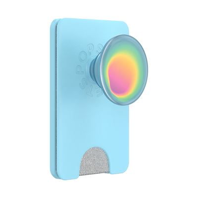 Butterfly Pea Blue Boca Aura — MagSafe PopWallet+